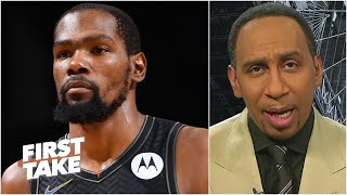 Kevin Durant is clearly the most important piece to the Brooklyn Nets - Stephen A. | First Take screenshot 2
