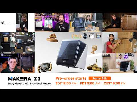 The Makera Z1 CNC Presale Is Live, come grab yours!