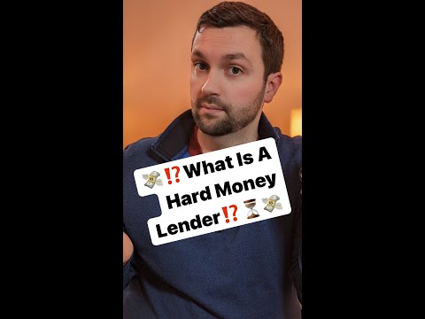 HARD MONEY LENDER EXPLAINED U0026 When You Should Use One‼️