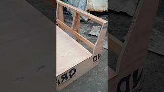 Luxury L Shape Sofa Frame 2025 😍 | Strong Wooden Design by DS Furniture Surat | #shorts
