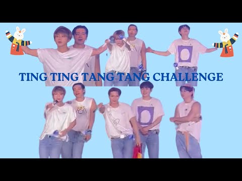 YESUNG DOING THE TING TING TANG TANG CHALLENGE FT. SUPER JUNIOR - SUPER SHOW 9: ROAD IN VIETNAM 💙