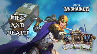 Gods Unchained - Control Light Vs Anubian Death - Saved by The Sanctum