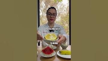 TRÁI CÂY TỐT CHO NGƯỜI TIỂU ĐƯỜNG #dshang #duocsihang #hangdinhduong