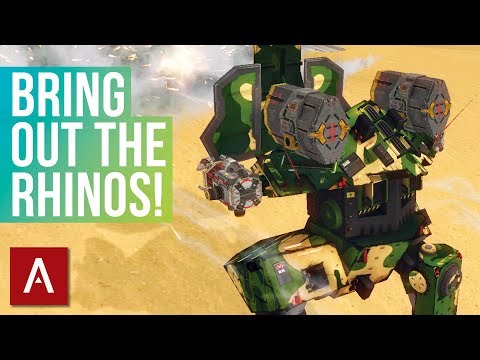 War Robots Gameplay: EPIC BATTLE USING RHINOS | live stream highlight - War Robots Gameplay: EPIC BATTLE USING RHINOS | live stream highlight