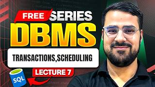 Lecture 7 :  Transactions and Scheduling | Data Base Management System