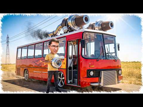 Ұзақ жолда автобусымды сұмдық қылып тюнинг жасадым (The Long Drive)