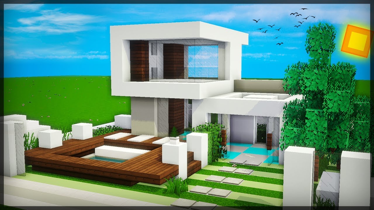 Minecraft Tutorial - Como fazer uma Casa Bonita 