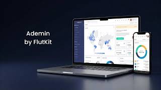 Ademin by FlutKit – Complete Flutter Dashboard UI Kit (Web, Desktop &amp; Mobile)