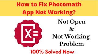 How to Fix Photomath App Not Working Problem Android & Ios - Not Open Problem Solved | AllTechapple screenshot 3