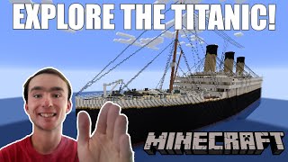 Minecraft | EXPLORE THE RMS TITANIC MAP! +Free download! screenshot 5