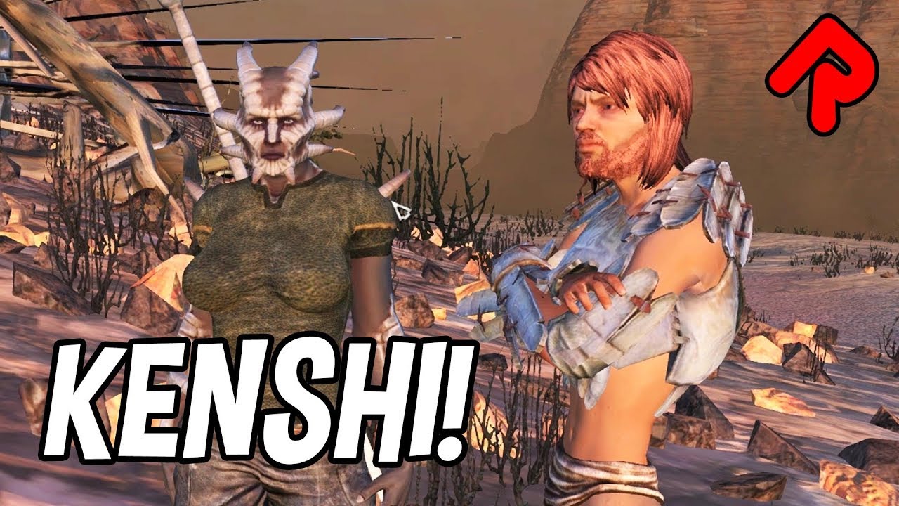 gaming logo TRAMPLED BY GOATS?! | Let's play Kenshi gameplay (PC)