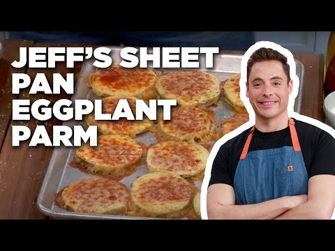 jeff-mauro-makes-sheet-pan-eggplant-parm-|-food-network