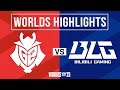 G2 vs BLG Highlights | Worlds 2025 Swiss Stage | G2 Esports vs Bilibili Gaming