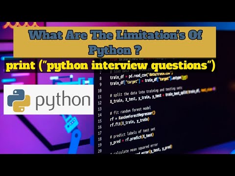 Exploring Python's Limitations -  What Are The Limitation's Of Python ?