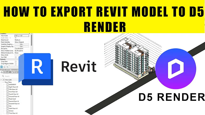 How to Export Revit model to D5 Render