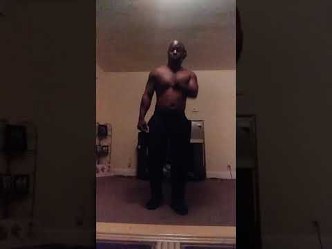 Trebreh doing the get up challenge