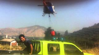 incendio forestal las chacras Nogales