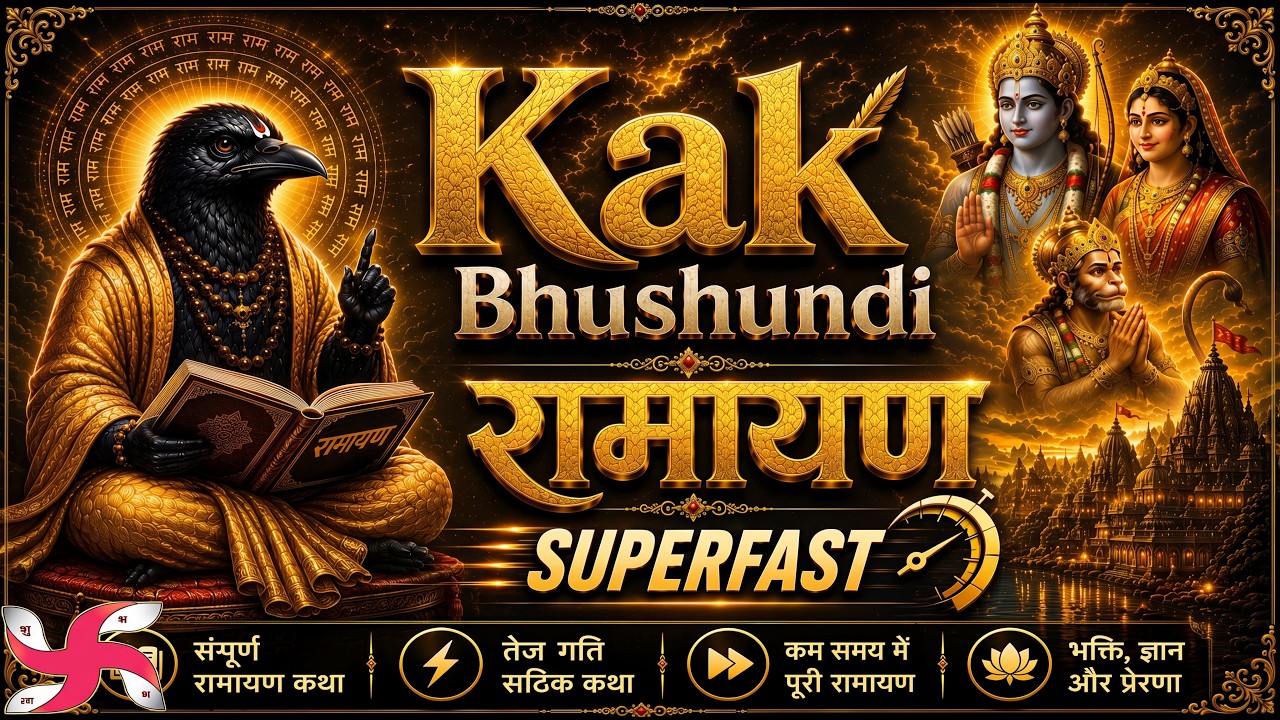 काकभुशुण्डि रामायण सुपरफास्ट | भक्ति और ज्ञान का संगम