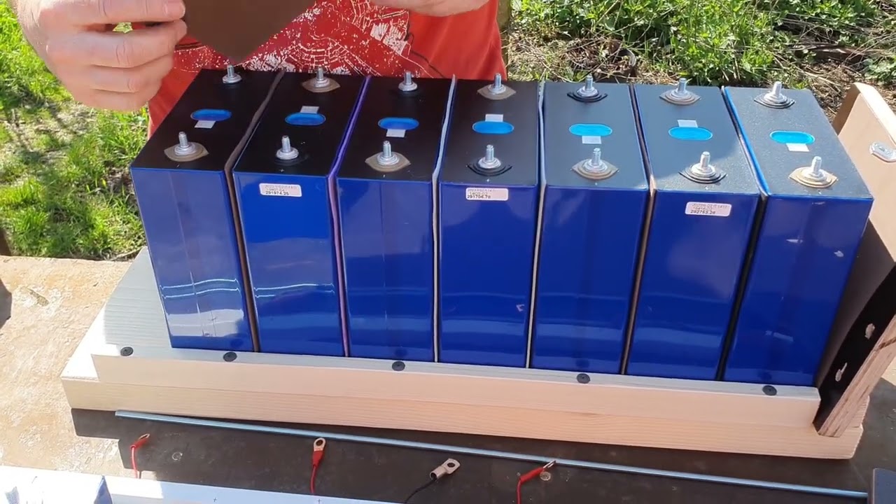 14 Výroba 24V 7kwh  baterie s uplatněním komprese článků