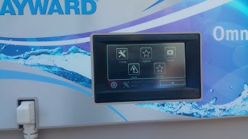 Switching to Service mode on hayward omnilogic