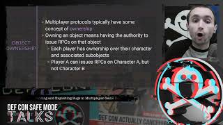 DEF CON Safe Mode - Jack Baker - Finding and Exploiting Bugs in Multiplayer Game Engines Net Worth