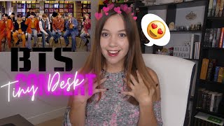 BTS: Tiny Desk (Home) Concert// LATINA Reacts