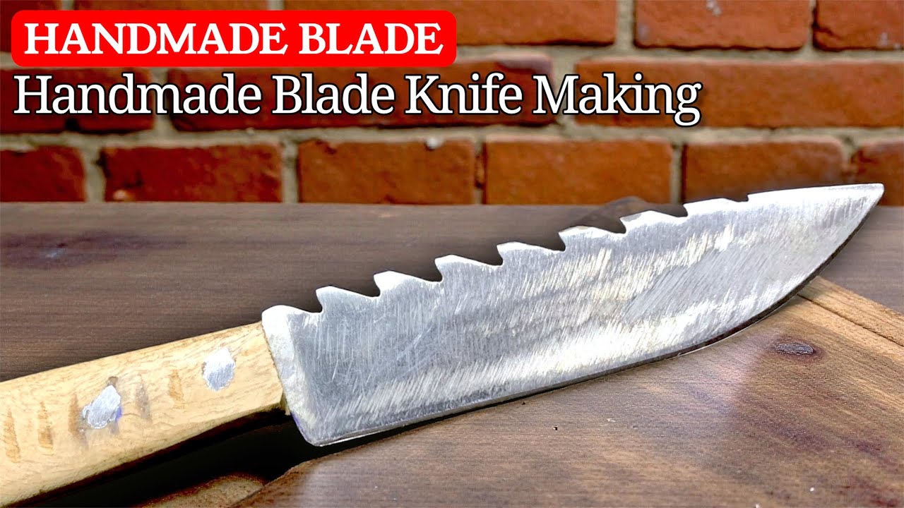 Turning Raw Steel Into a Razor Sharp Knife | Handmade Blade Knife Making (ASMR Restoration)