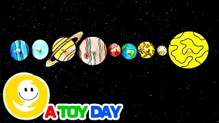 DIY Spinning Top Planets | How to make Cardboard Spinning Top Planets for kids | Solar System Craft