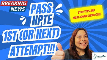 NPTE Exam: How to Pass on Your First Attempt – Study Tips & Must-Know Strategies!