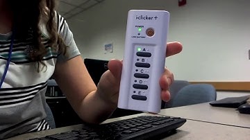 How to use iclicker remote