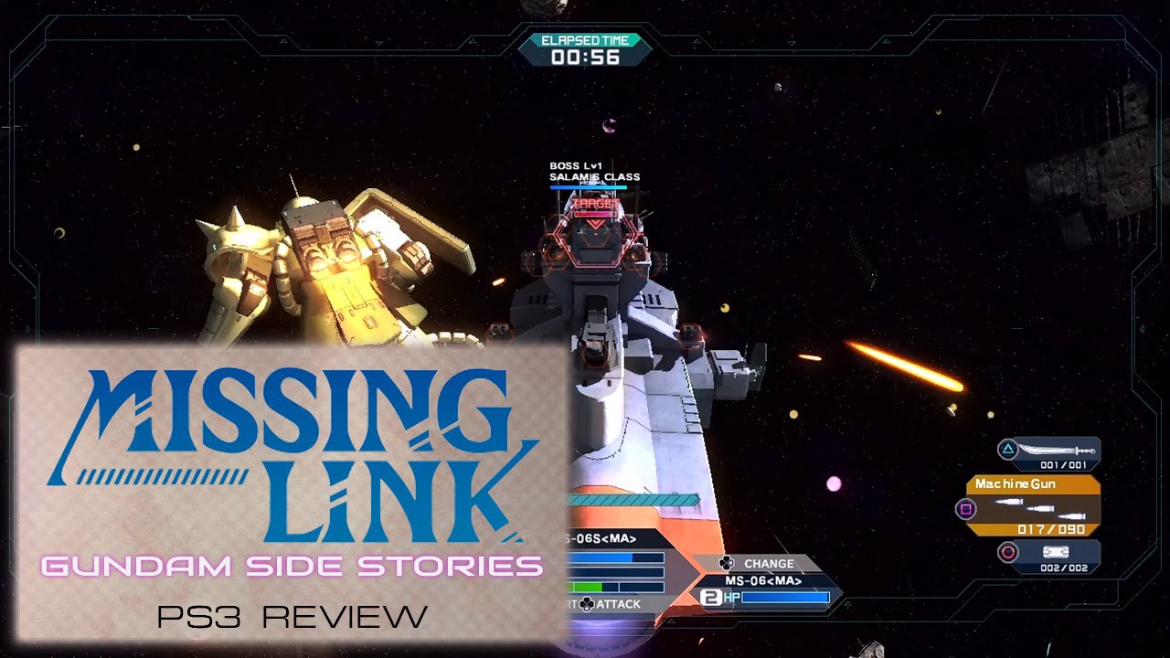 [PS3] Mobile Suit Gundam Side Stories Missing Link video review - YouTube