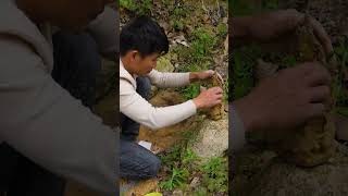 Digging for the Golden Statue