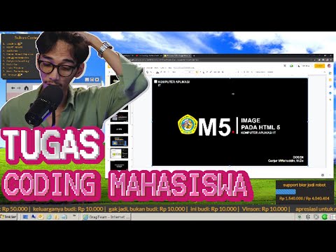 Ngerjain TUGAS CODING Mahasiswa Semester 2 & REVIEW WEB SUBSCRIBER