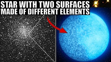 Unusual Star With Two Distinct Surfaces Made Of Different Elements