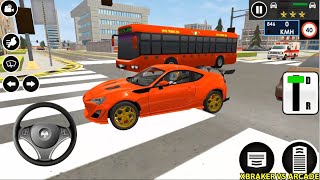 Car Driving School 2020 - Dynamite Red Car Simulaor Driving All Levels Completed Android Gameplay screenshot 5