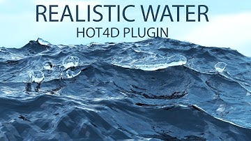 Cinema 4D Tutorial - Realistic Water with Hot4D Plugin | C4D Realistic Water Tutorial