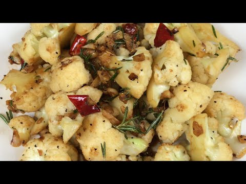 Video: How To Cook Fried Cauliflower With Rosemary