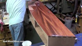 applying waterlox http://AskWoodMan.com/ In this video I apply my first coat of Waterlox Original Sealer Finish Medium Sheen.