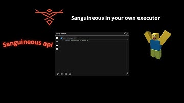 How to make your own roblox executor using sanguineous api [bypass byfron] [90unc]
