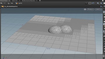 fx adaptiveDivide houdini subdivide for deform