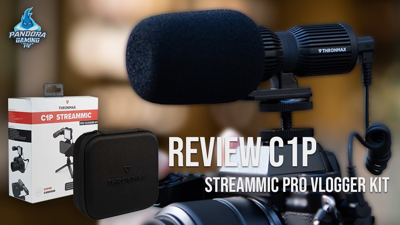 Streaming Pro Vlogger Kit Kekinian!! Review Thronmax C1p YouTube