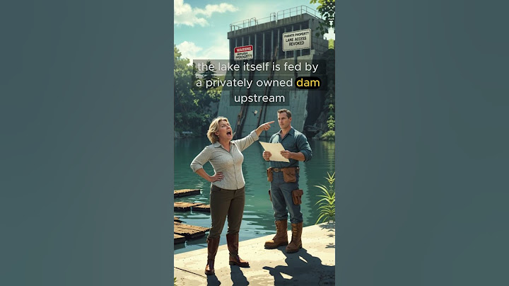 HOA Karen Demolished My Dock — So I Bought the Dam and Drained the Lake! #shorts #viral #hoa #karen