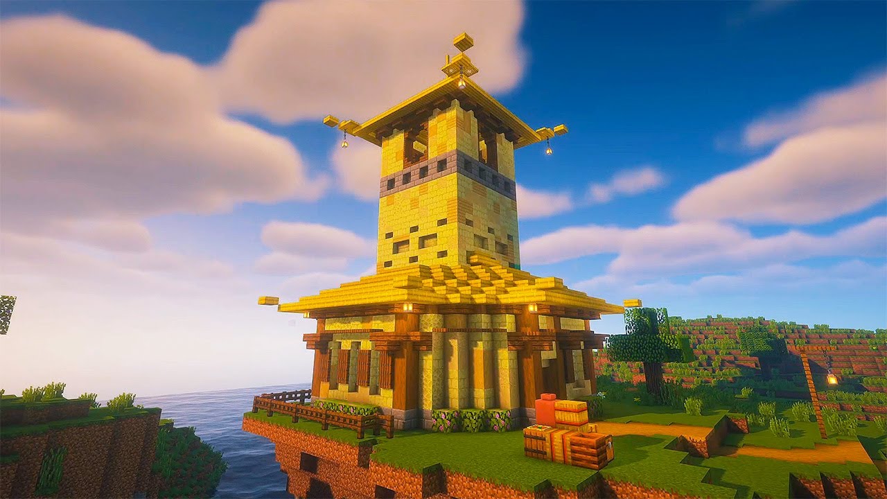 Minecraft: How to build a Mongolian-style house in the vast grasslands ...