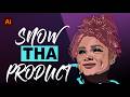 Efficient Vector Art: Snow Tha Product Vector Portrait Illustration Tutorial in Illustrator