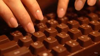 Relaxing chocolate keyboardTyping ASMR | Mouze Click ASMR – Crisp Keyboard Sounds