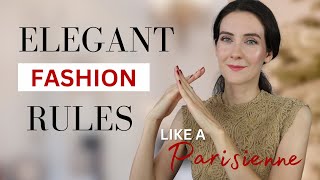 HOLIDAY Do’s & Don’ts of Elegant Fashion |What to wear How to Master the Parisian Chic #fashiontips
