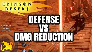 Defense VS Damage Reduction Test - CRIMSON DESERT