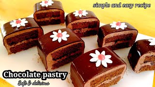 Chocolate pastry | How to make chocolate pasrty | pastry  | easy cooking with das | cake recipe