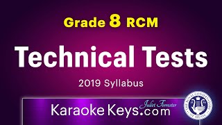 RCM grade 8 voice - Technical Tests - Forrester Rehearsal Track