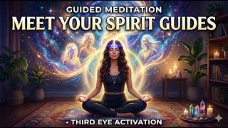 Guided Meditation: Meet Your Spirit Guides & Manifest Abundance (Third Eye Activation).